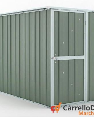 deposito attrezzi box giardino 175x307 verde