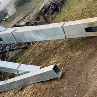 Tubo in acciaio zincato per aerazione