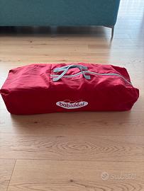 Lettino da viaggio Babideal richiudibile con borsa