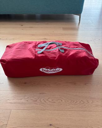 Lettino da viaggio Babideal richiudibile con borsa