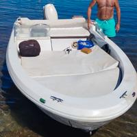 Barca  motore Johnson 25 CV avviamento elettrico