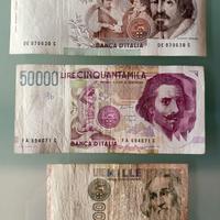 Banconote lire italiane