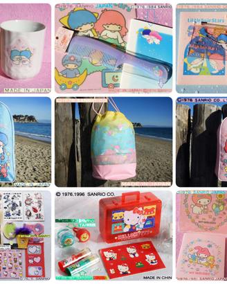 SANRIO VINTAGE Melody Little Stars Tuxedosam NUOVI
