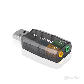 adattatore audio jack USB
