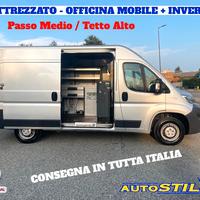 Fiat Ducato OFFICINA MOBILE + INVERTER PASSO MEDIO