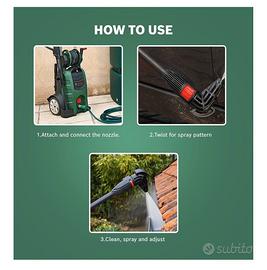 Kit spazzole Idropilitrice Bosch