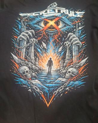 maglie vari gruppi musicali. genere metal