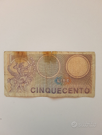 500 lire carta rare