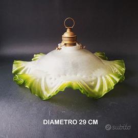 Lampada a sospensione art nouveau - primi '900