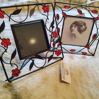 2 Cornici Portafoto da tavolo, nuovi con scatola.