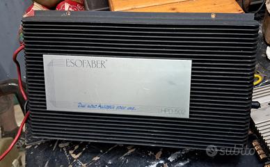 amplificatore hi fi car professionale