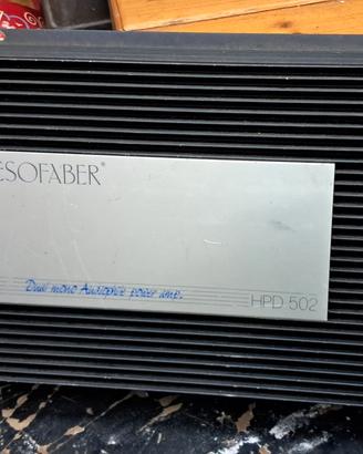 amplificatore hi fi car professionale