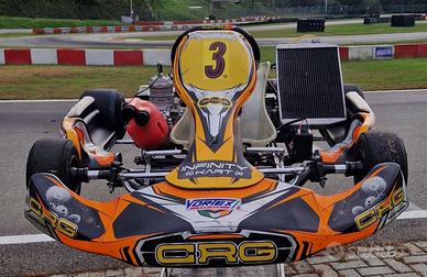 GO KART CRG 125CC AVVIAMENTO ELETTRICO