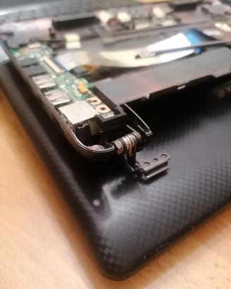 coppia cerniere notebook Asus Eeepc 1001 ha
