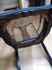 antica sedia vecchia poltrona vintage