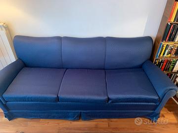 Divano Blu da soggiorno