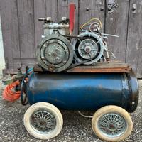 Compressore artigianale vintage