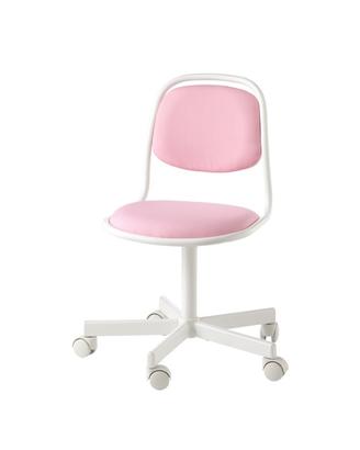 Sedia girevole rosa