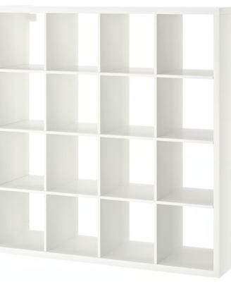 Scaffalatura ikea Kallax 147x147 con box
