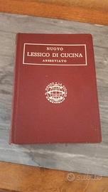 Nuovo Lessico di Cucina Abbreviato 1952  vintage 