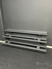 Rack porta manubri esagonali da 1 a 40 kg