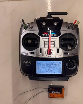 Radiocomando Futaba t14 sg fasst 2.4ghz