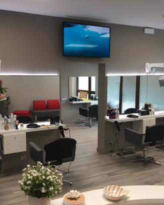 Salone parrucchiera arredamento completo