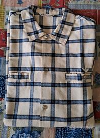 Camicia maniche lunghe a quadri Armani uomo