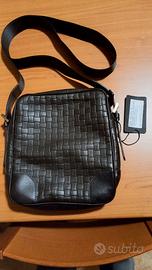 tracolla uomo ARMANI vera pelle