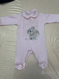 Tutina Liu Jo di cotone neonata