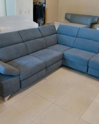 DIVANO AD ANGOLO TRASFORMABILE