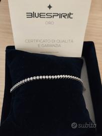 bracciale tennis oro 375