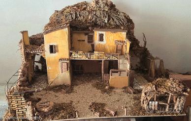 Presepe Rustico in Legno Naturale

