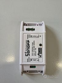 Lotto 5 Sonoff Smart Home + 4 Adattatori Guida DIN