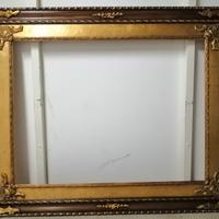 Cornice in legno lavorata a mano 159 x 129 cm