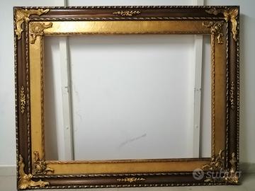 Cornice in legno lavorata a mano 159 x 129 cm