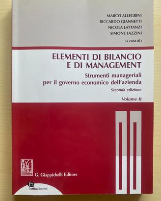 Elementi di bilancio,  volume due