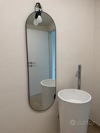 Specchio ovale Blossholm