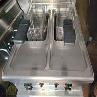 Friggitrice Gas due vasche 8+8 cucina ristorante 