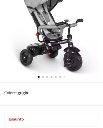 TRICICLO 4 IN 1 DA 18 MESI A 6 ANNI