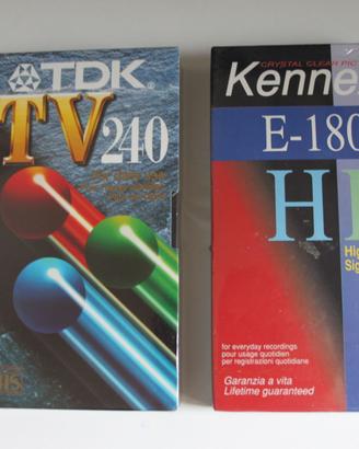 VHS Videocassette Vergini VHS TDK KENNEX PHILIPS