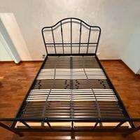 Ikea letto matrimoniale in ferro battuto