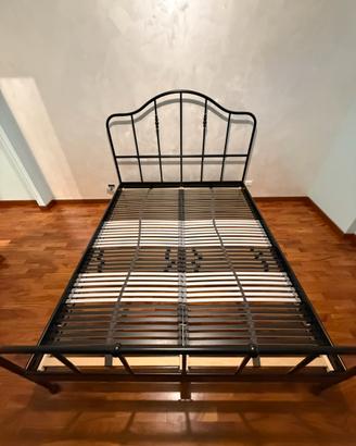 Ikea letto matrimoniale in ferro battuto