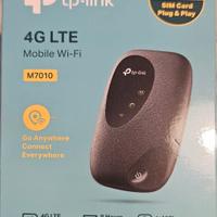 TP-link  M7010 mobile WI-FI tramite sim 4G LTE