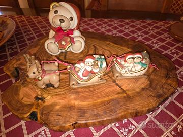 Vassoio rustico in legno d’ulivo 