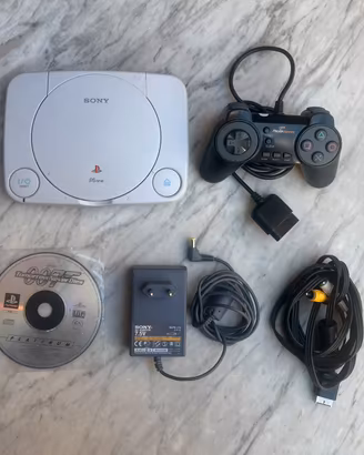 Console PSone Sony + Controller Cavi e Gioco