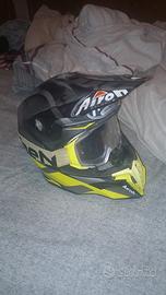 CASCO CROSS ENEDURO+OCCHIALI 