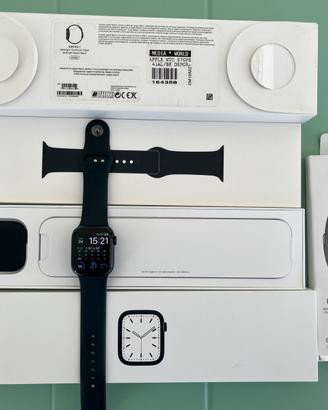 Apple Watch 7 41mm gps midnight alluminio