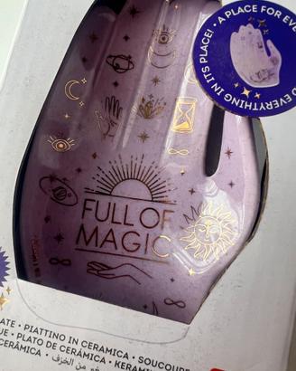 Piattino Legami Full of Magic ceramica