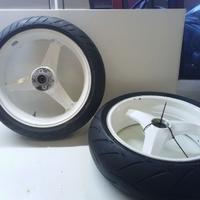 Honda RC 30 VFR 750 r PVM coppia cerchi anteriore 